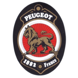 PEUGEOT(プジョー)ビンテージロゴステッカー | Pursuit Kids / e-store