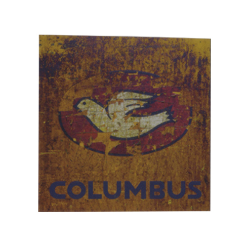 COLUMBUS(コロンバス)ステッカー(Cデザイン / ブラウン)