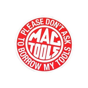 MAC TOOLS(マックツールズ)ステッカー | Pursuit Kids / e-store