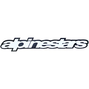 alpinestars(アルパインスターズ)ロゴステッカー(Aデザイン/ホワイト/ブラックアウトライン/W15.8/H2.4) | Pursuit  Kids / e-store