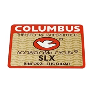 COLUMBUS(コロンバス)SLX ACCIAIO CrMo CYCLEXフレームチュービングステッカー(レッド/ゴールド) | Pursuit  Kids / e-store
