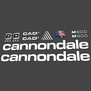 cannondale(キャノンデール)M900フレームステッカーセット | Pursuit Kids / e-store