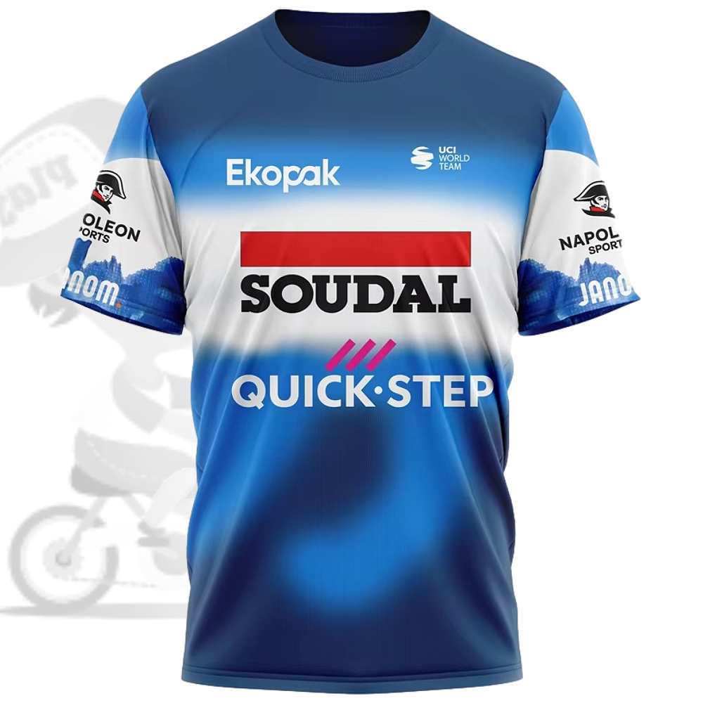 SOUDAL QUICK-STEP(スーダルクイックステップ)チームテクニカルシャツ(2024)