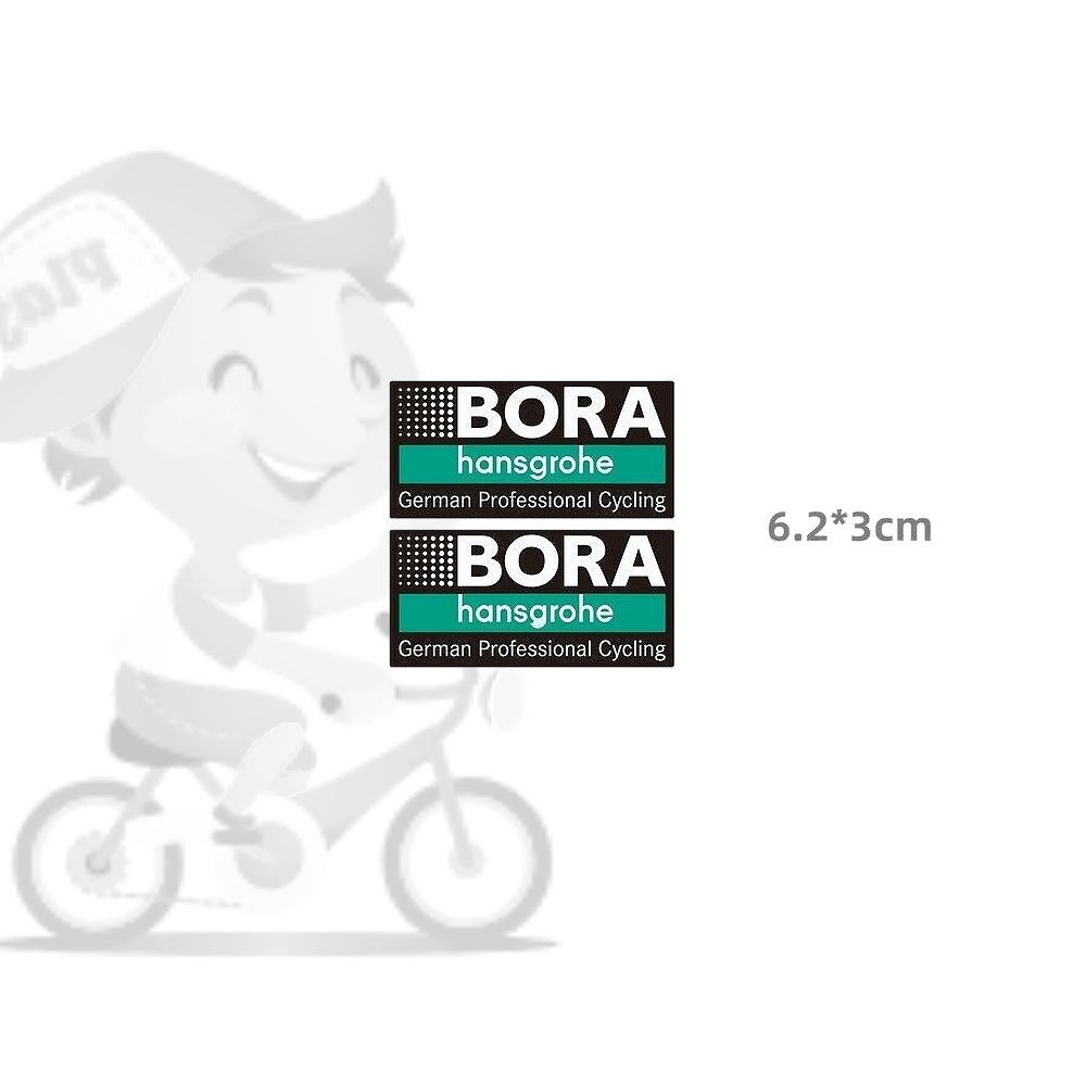 BORA hansgrohe(ボラハンスグローエ)ステッカー(W6.2/H3/ブラック)