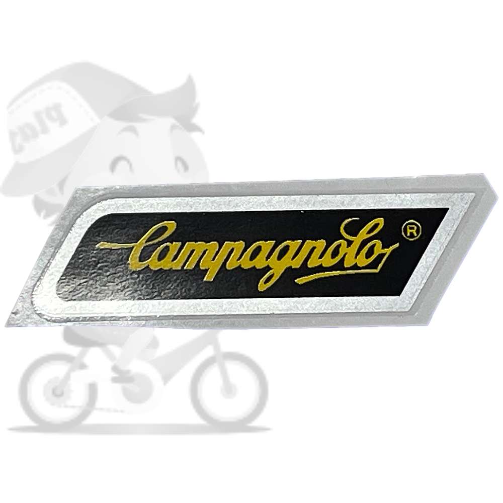 CAMPAGNOLO(カンパニョーロ)ステッカー(ブラック/ゴールド)