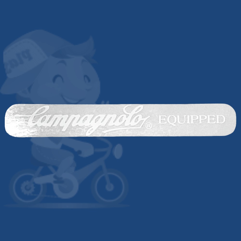 CAMPAGNOLO(カンパニョーロ)EQUIPPED(エキップド)ステッカー(ホワイト)