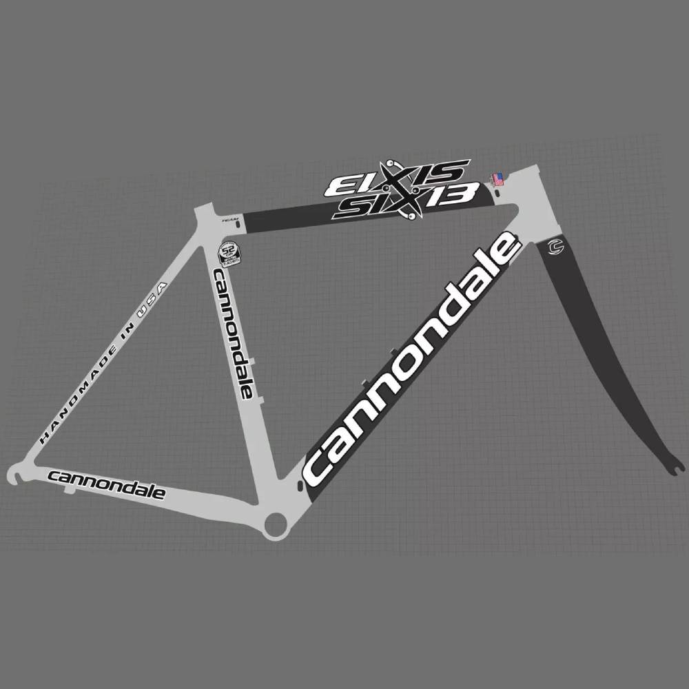 cannondale(キャノンデール)SIX13 EVOフレームステッカーセット