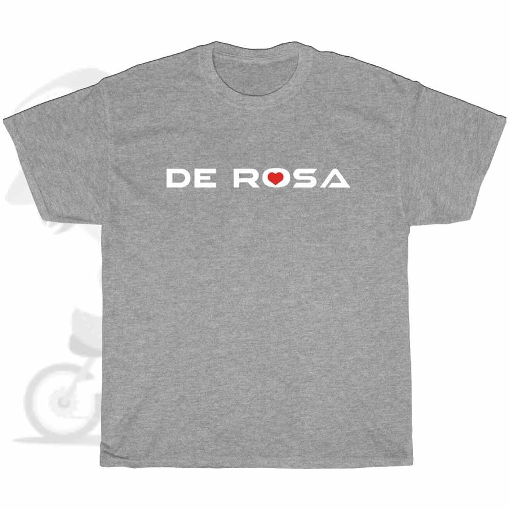 DE ROSA(デローザ)NEW LOGO(ニューロゴ)Tシャツ(グレー)